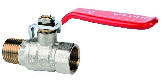 Kulový kohout ONYX 1" FM, páka, plnoprůtočný s ucpávkou, 180°C, PN40