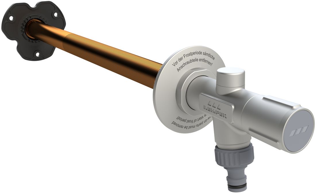 Nezámrzný ventil KEMPER FROSTI-PLUS 1/2", stavební hloubka 415 mm, nový model 578