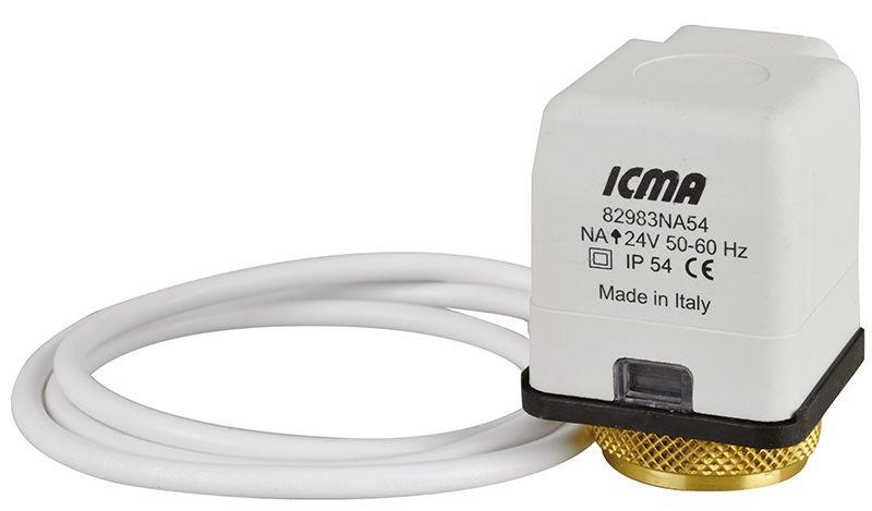 ICMA TRP-230NO termopohon  bez proudu otevřeno 230V, závit M30x1,5