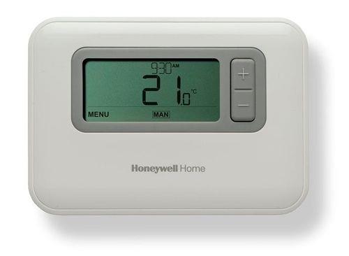 Honeywell programovatelný digitální termostat T3, drátový, přepínací kontakt