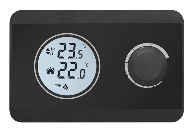 Digitální denní termostat TC 305B ; drátový černý