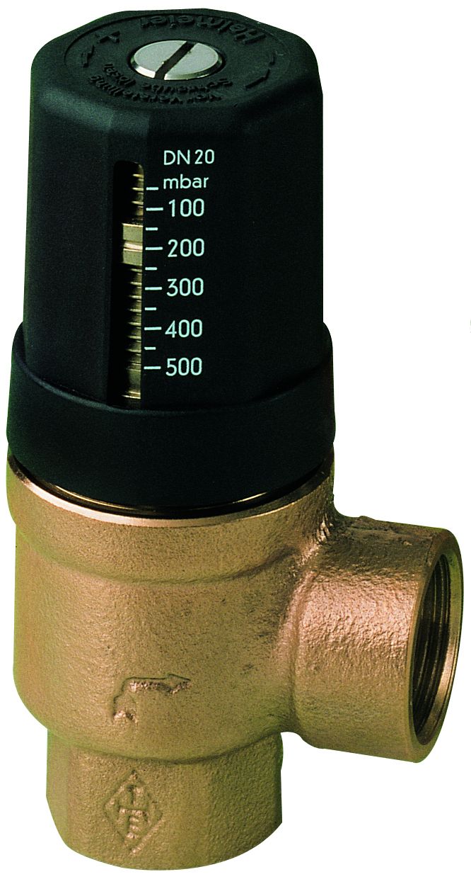 HEIMEIER Hydrolux 5/4" 5501-05.000 přepouštěcí ventil DN32, rozsah nastavení 50-500 mbar (5-50kPa)