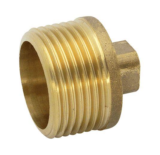 Zátka 3/8" mosaz DN10