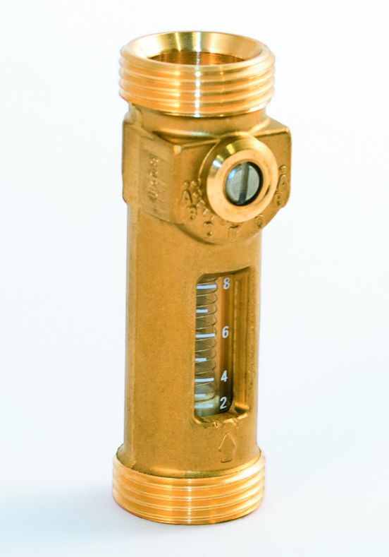 TacoSetter Inline 100 vyvažovací ventil 3/4"x3/4" vnější-vnější závit, 2-8 l/min., kvs 1,8 ; odolný proti korozi